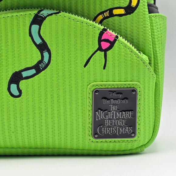 Loungefly Disney The Nightmare Before Christmas Oogie Boogie GITD Mini Backpack - Picture 8 of 8